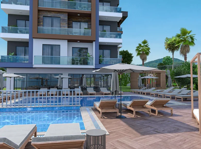 1 bedroom apartment 58 m² Kargıcak, Turkey