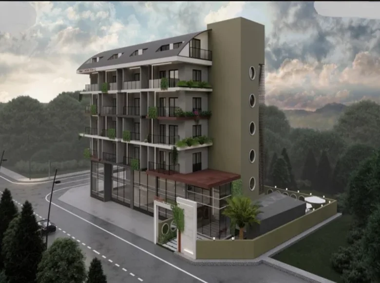 Mieszkanie 2 pokoi 80 m² Muratpasa, Turcja