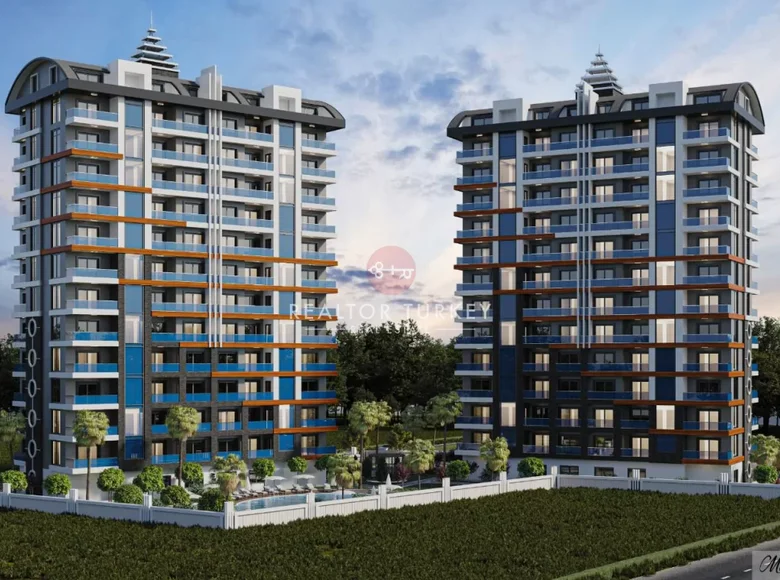 Appartement 1 chambre 60 m² Mahmutlar, Turquie
