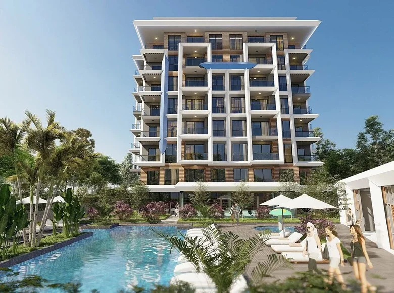 Wohnung 2 zimmer 55 m² Alanya, Türkei