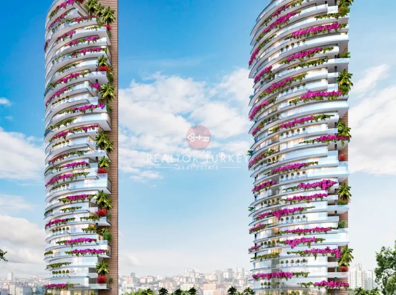 Wohnung 1 zimmer 166 m² Kartal, Türkei