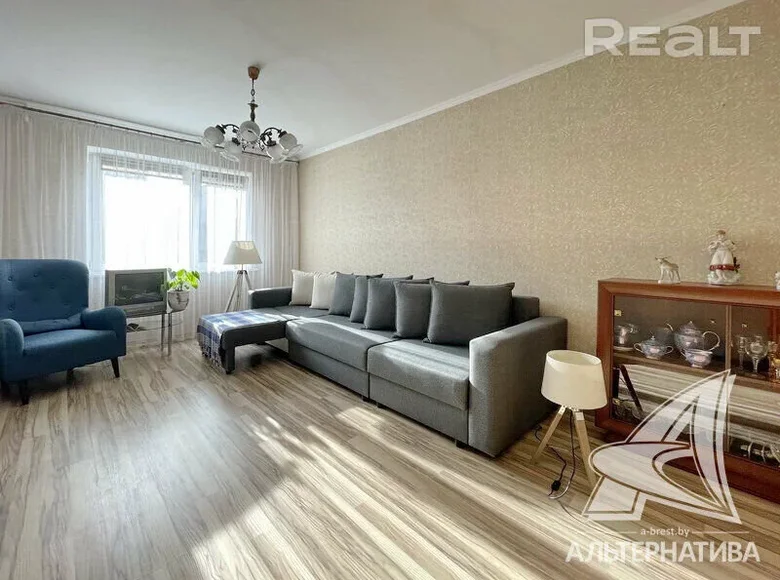 1 room apartment 37 m² Muchaviecki sielski Saviet, Belarus