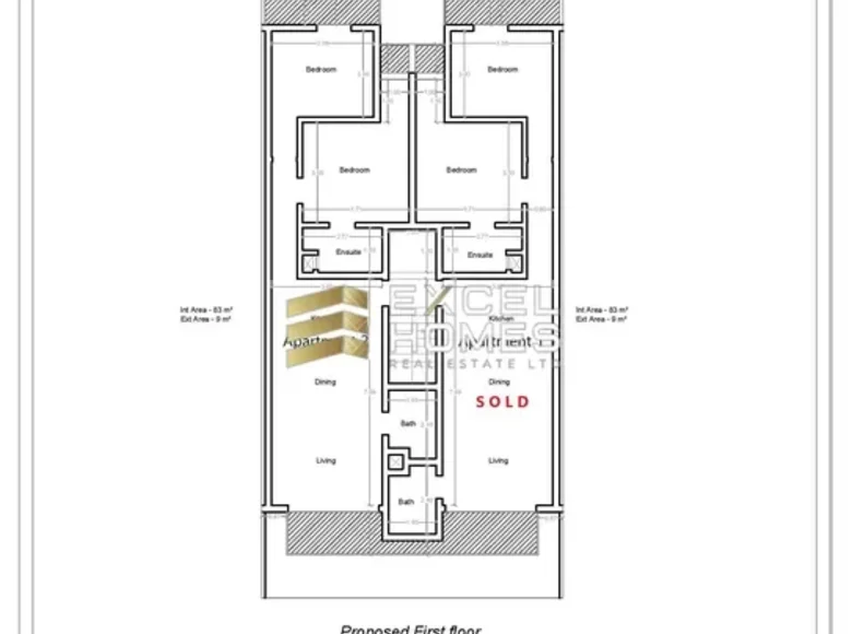 Appartement 2 chambres  Rabat, Malte