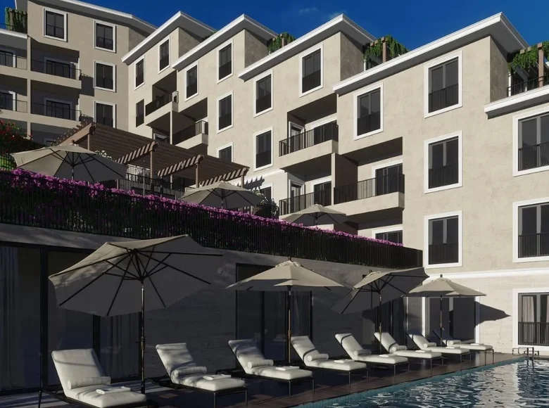 1 bedroom apartment 46 m² Becici, Montenegro