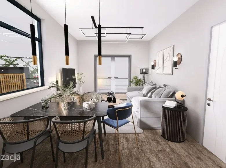 3 room apartment 46 m² Warsaw, Poland