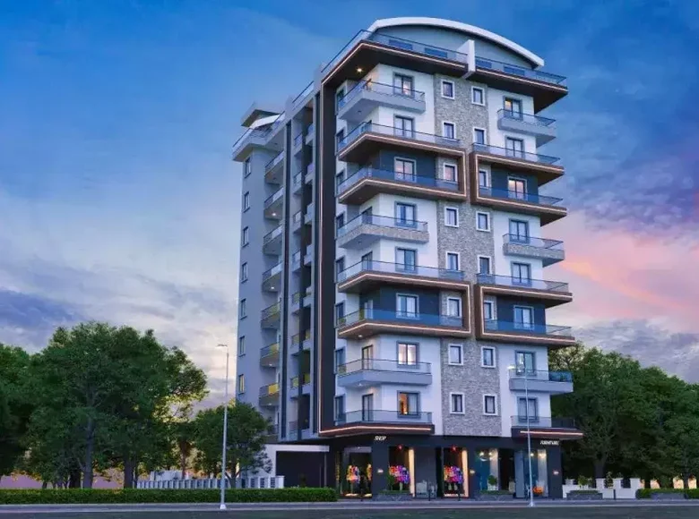 Квартира 1 комната 54 м² Махмутлар, Турция