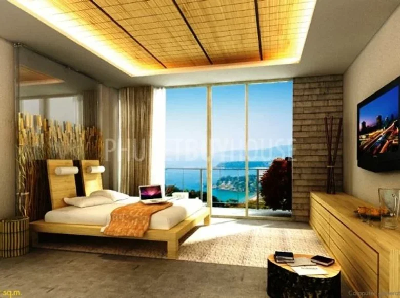 Piso independiente 2 habitaciones 124 m² Pa Tong, Tailandia