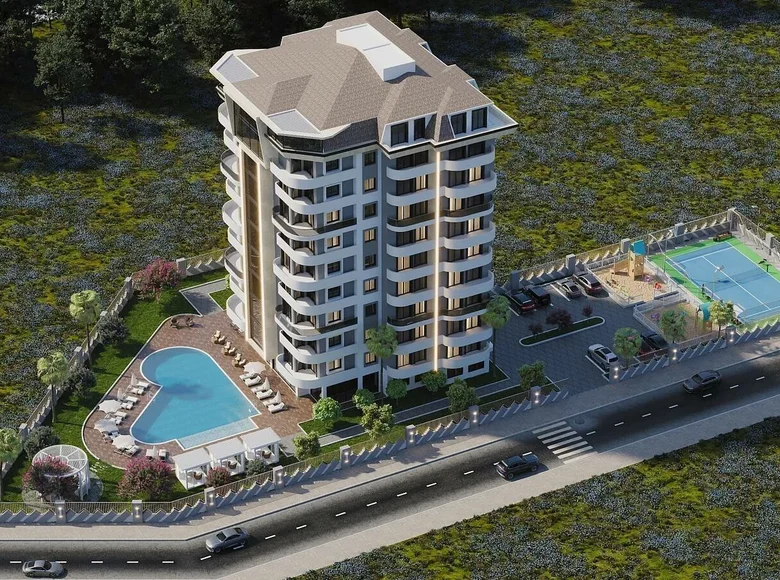 2 bedroom penthouse 130 m² Alanya, Turkey