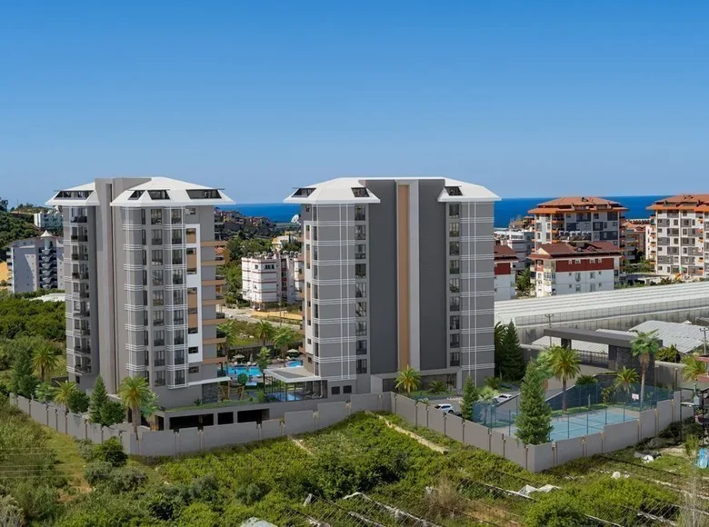 Apartamento 1 habitacion 58 m² Alanya, Turquía