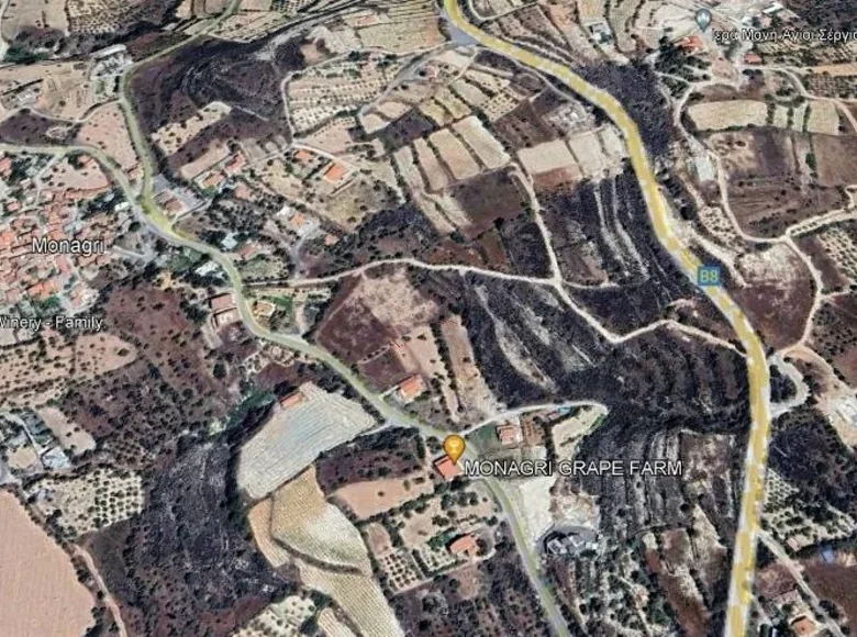 Parcelas  Monagri, Chipre