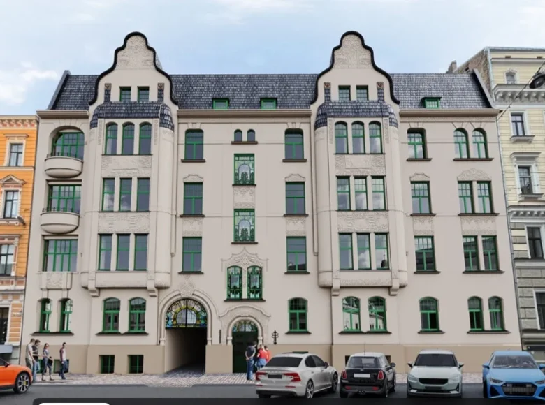 Mieszkanie 3 pokoi 81 m² Ryga, Łotwa