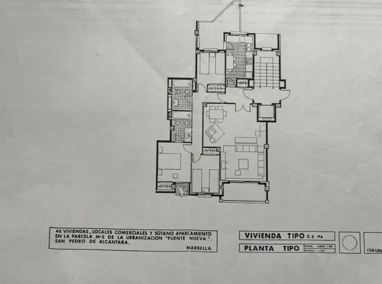Wohnung 3 Schlafzimmer 138 m² San Pedro Alcantara, Spanien
