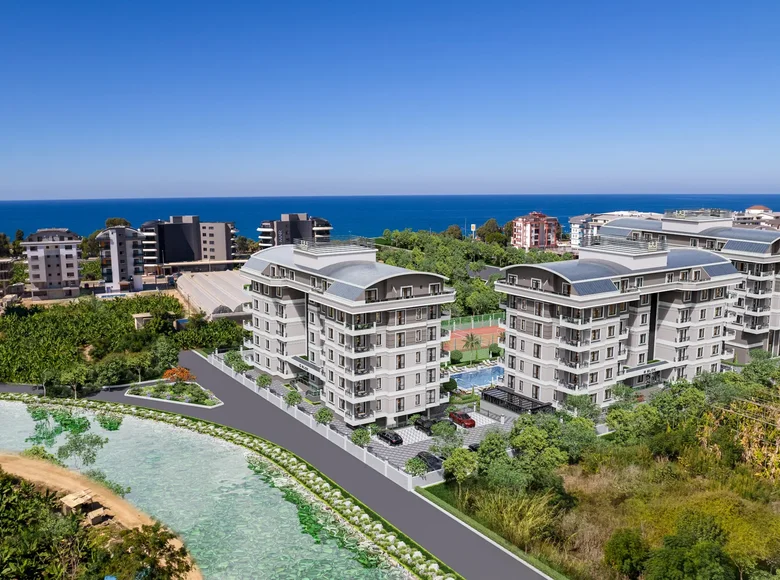 Квартира 2 комнаты  Каргыджак, Турция