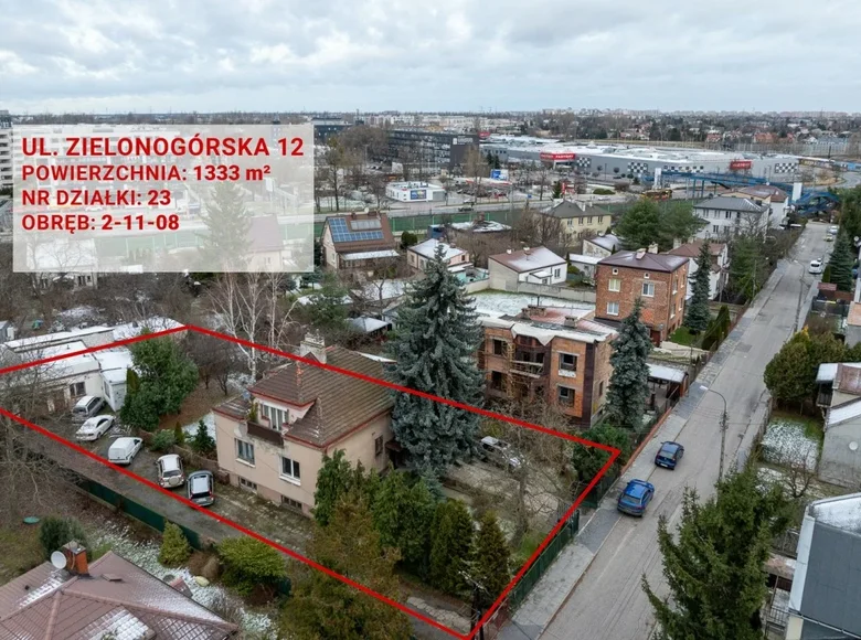 Atterrir 1 chambre 1 333 m² Varsovie, Pologne
