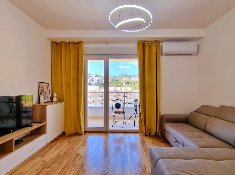 Mieszkanie 1 pokój 48 m² w Becici, Czarnogóra