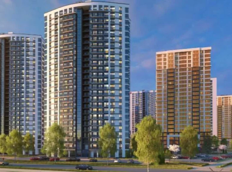 3 room apartment 56 m² Minsk, Belarus