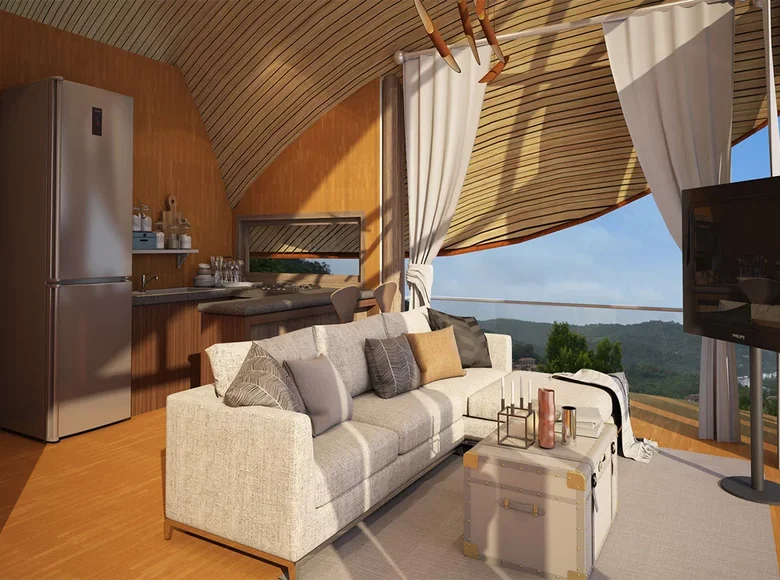 Condo z 1 sypialnią 60 m² Pa Tong, Tajlandia