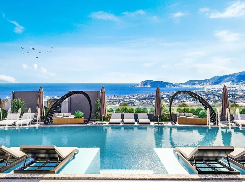 2 bedroom penthouse 120 m² Mahmutlar, Turkey