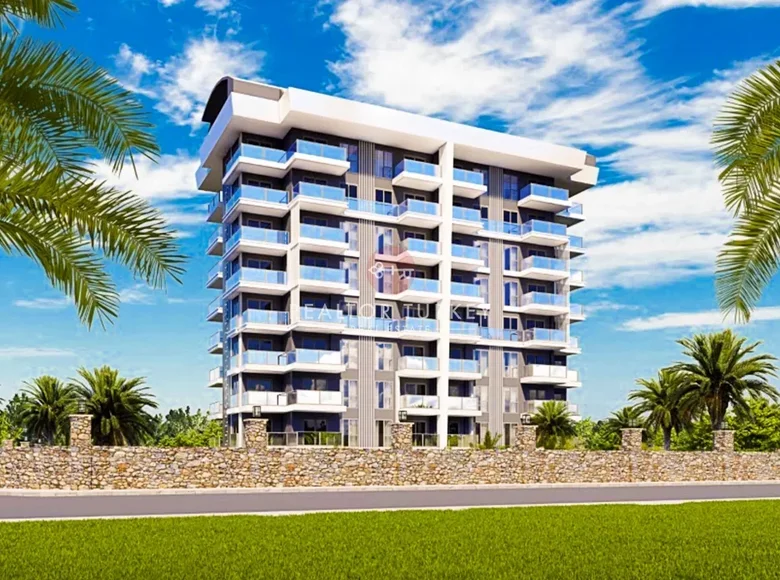 Apartamento 1 habitación 55 m² Alanya, Turquía
