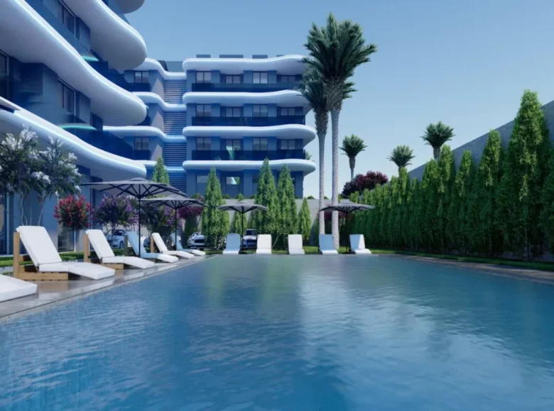 Apartamento 1 habitacion 47 m² Muratpasa, Turquía