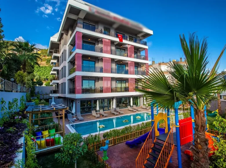1 room apartment  Mahmutlar, Turkey