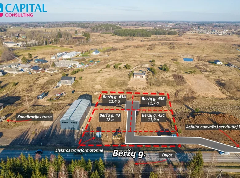 Земельные участки  Вильнюс, Литва