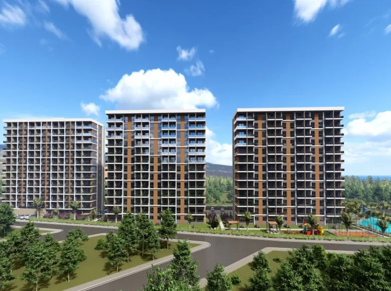 2 bedroom apartment 92 m² Akdeniz, Turkey