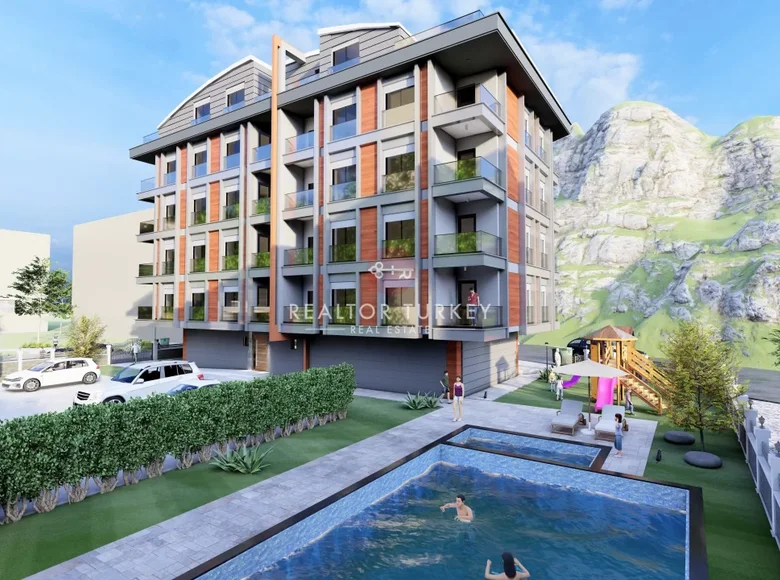 Appartement 1 chambre 45 m² Konyaalti, Turquie