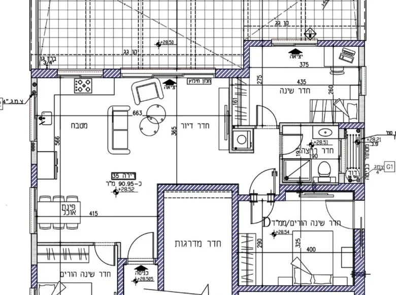 Пентхаус 4 комнаты 94 м² Бат-Ям, Израиль