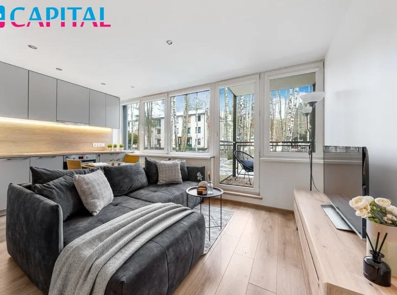 Mieszkanie 1 pokój 32 m² Wilno, Litwa