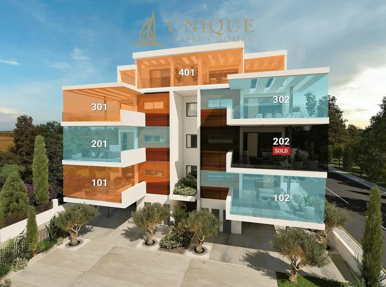 Wohnung 2 Schlafzimmer 78 m² Paphos, Zypern