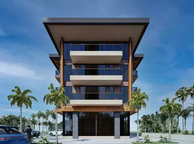 Apartamento 1 habitación 57 m² Oba, Turquía