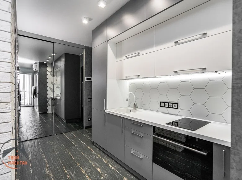 2 room apartment 46 m² Minsk, Belarus
