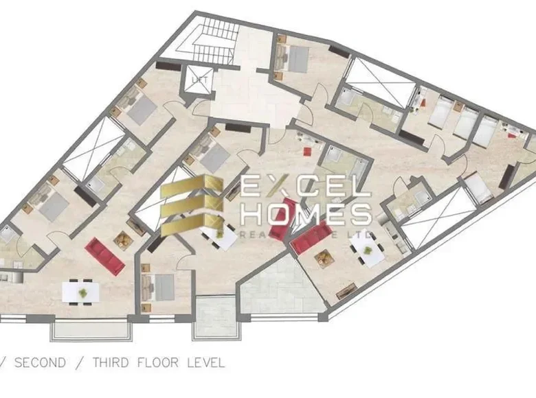 Mieszkanie 1 pokój  Xewkija, Malta