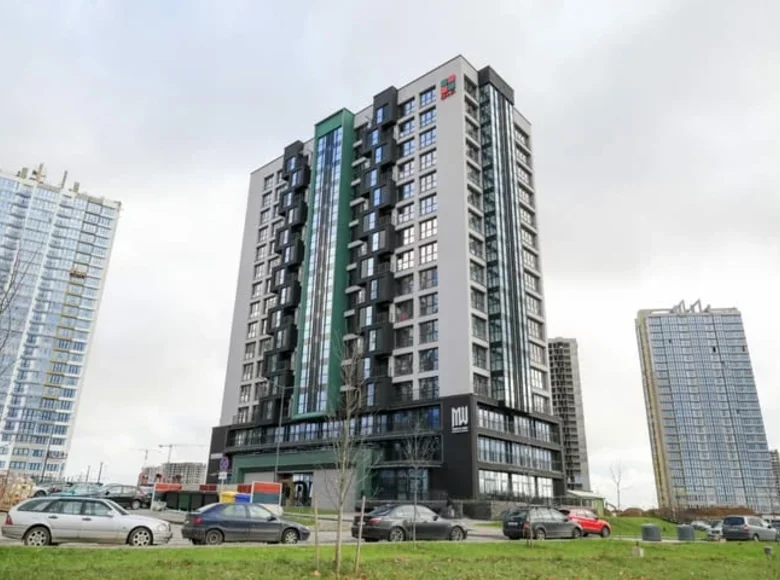 1 room apartment 38 m² Minsk, Belarus