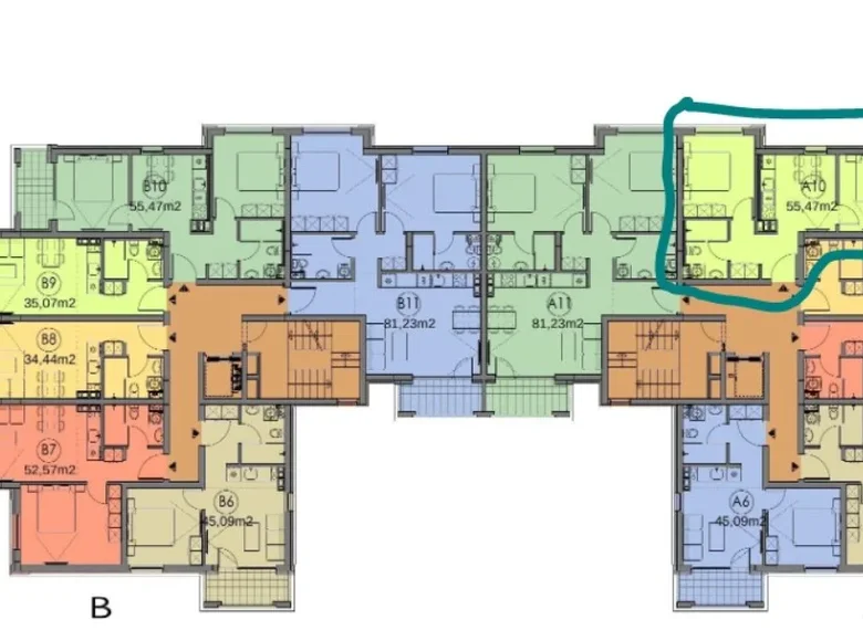 2 room apartment 62 m² Sveti Vlas, Bulgaria