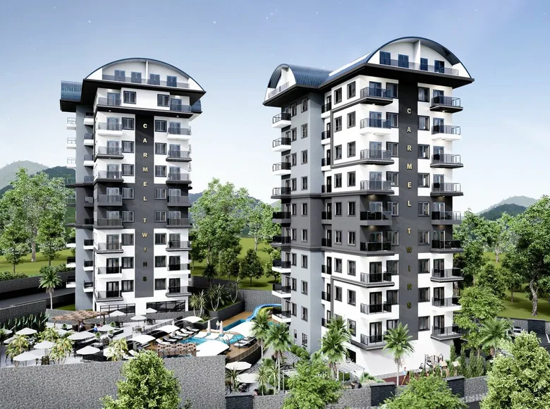 Apartment 44 m² Alanya, Turkey