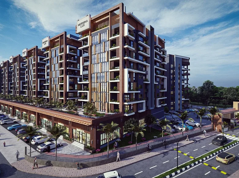 1 bedroom apartment  Mezitli, Turkey