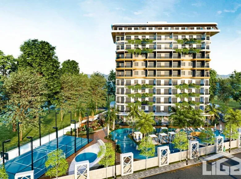 Wohnung 3 zimmer 47 m² Alanya, Türkei