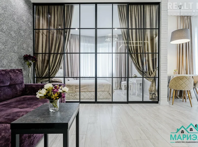 Mieszkanie 1 pokój 48 m² Mińsk, Białoruś