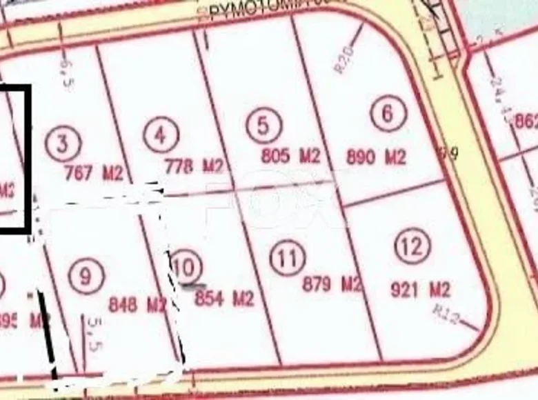 Działki  Souni Zanatzia, Cypr