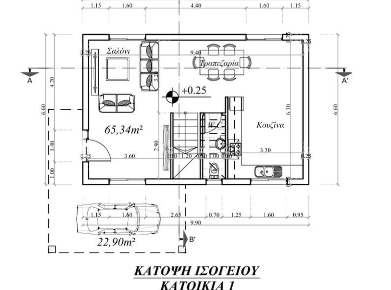 Haus 3 Schlafzimmer 130 m² Erimi Municipality, Zypern