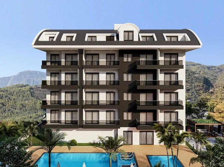 Apartment 65 m² Oba, Turkey