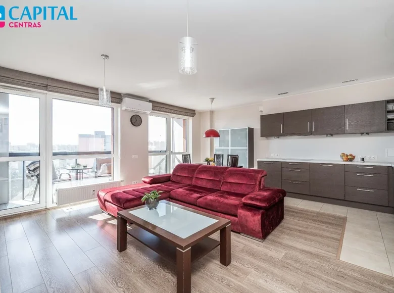 Apartamento 3 habitaciones 77 m² Vilna, Lituania