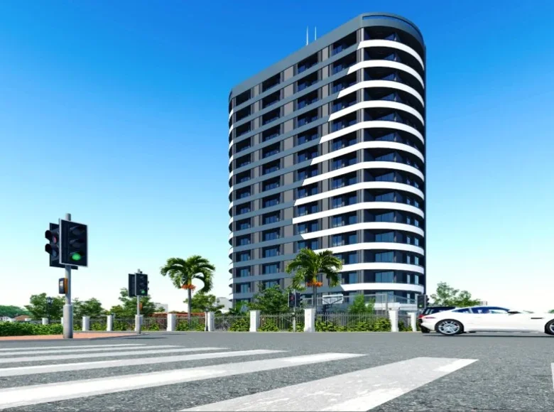 1 bedroom apartment 46 m² Akdeniz, Turkey