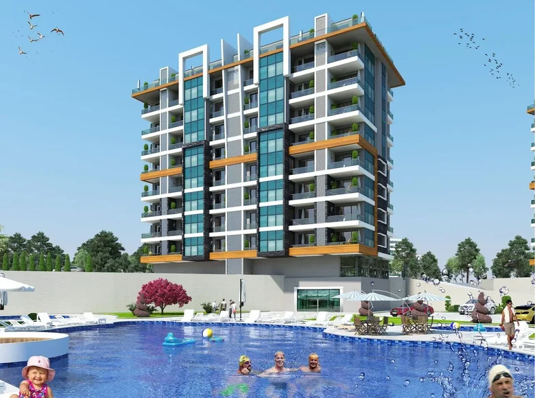 Apartment 57 m² Kestel, Turkey
