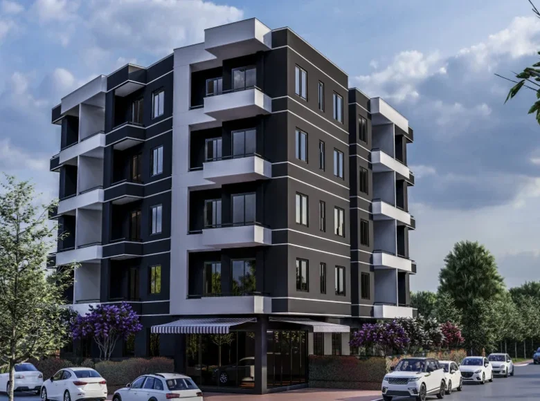 Квартира 1 спальня 55 м² Акдениз, Турция