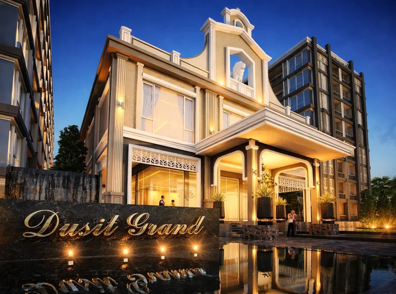 Mieszkanie 2 pokoi 35 m² Pattaya City, Tajlandia