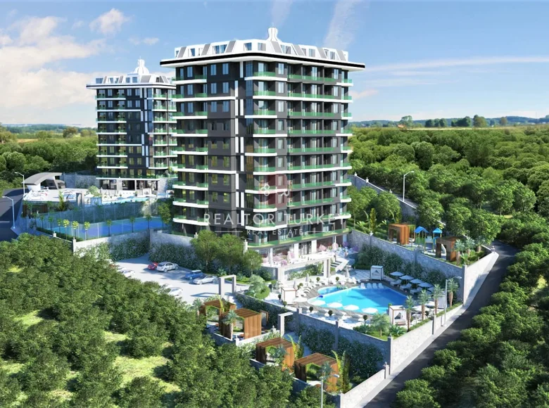Appartement 1 chambre 46 m² Demirtas, Turquie