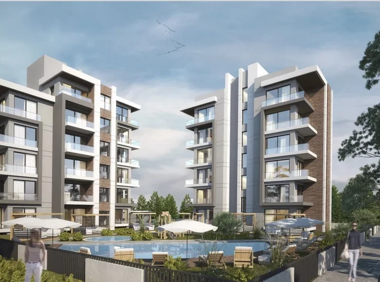 2 bedroom apartment 55 m² Mediterranean Region, Turkey